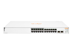 [ARU-IO-1830-24G-2SFP-195W] HPE Networking Instant On Switch 1830 PoE 24 puertos gigabit 2 slots SFP 195w (JL813A)